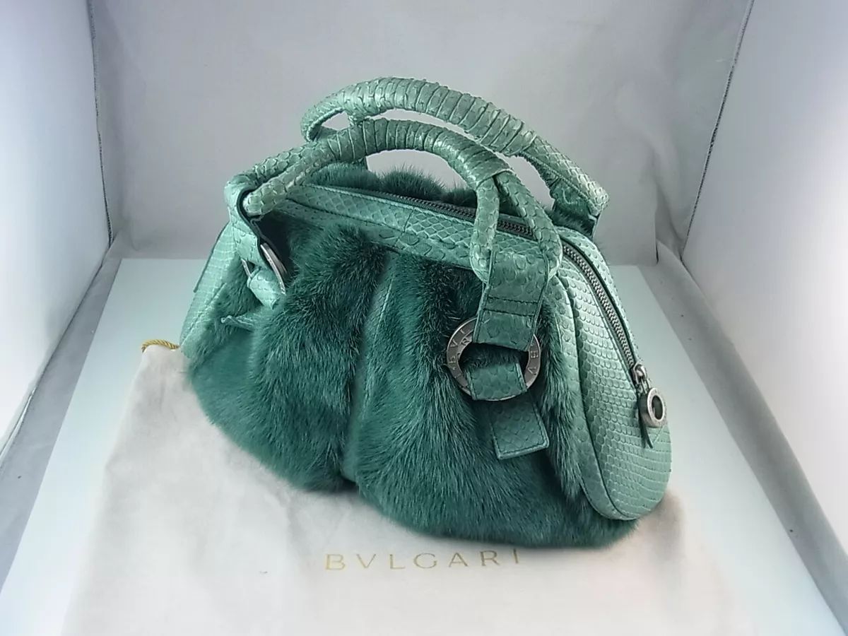 Exclusive BVLGARI BULGARI Polly Bag Damentasche Leder