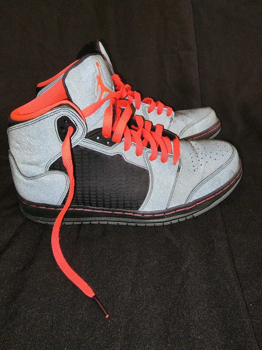 Nike Air Jordan Prime 5 Black Varsity Red Sneakers Size 9.5 429489 023 Clean