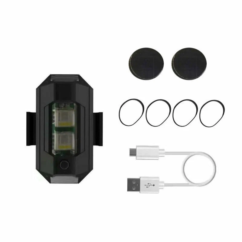 For RC Aircraft Flashing Light Car Motorcycle Parts Emergency Strobe Signal Lamp - Image 3 of 4