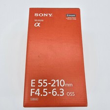 Sony 55-210mm f/4.5-6.3 Camera Lenses for sale - eBay Sony 55-210mm f/4.5-6.3 Camera Lenses for sale - eBay