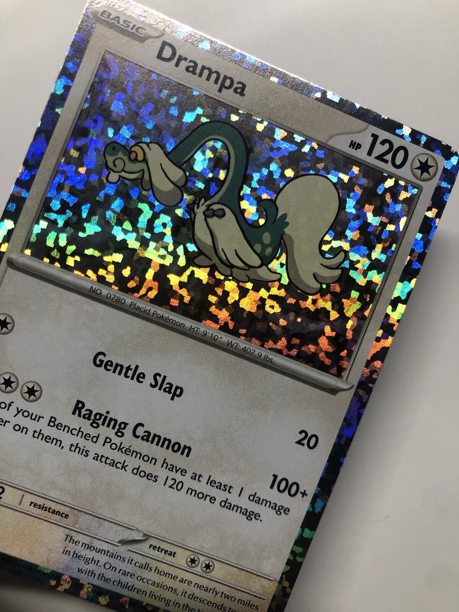 Pokémon TCG Drampa 015/015 New 2025 McDonalds Happy Meal