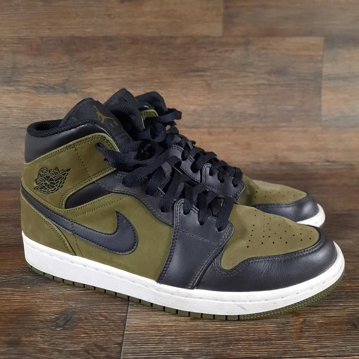 Jordan 1 olive canvas mid cheap