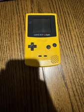 Nintendo Game Boy Color CGB-001 Handheld Video Game Console  - Yellow