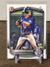 2025 Bowman CHARLIE CONDON Colorado Rockies 1st Prospect RC #BP-75