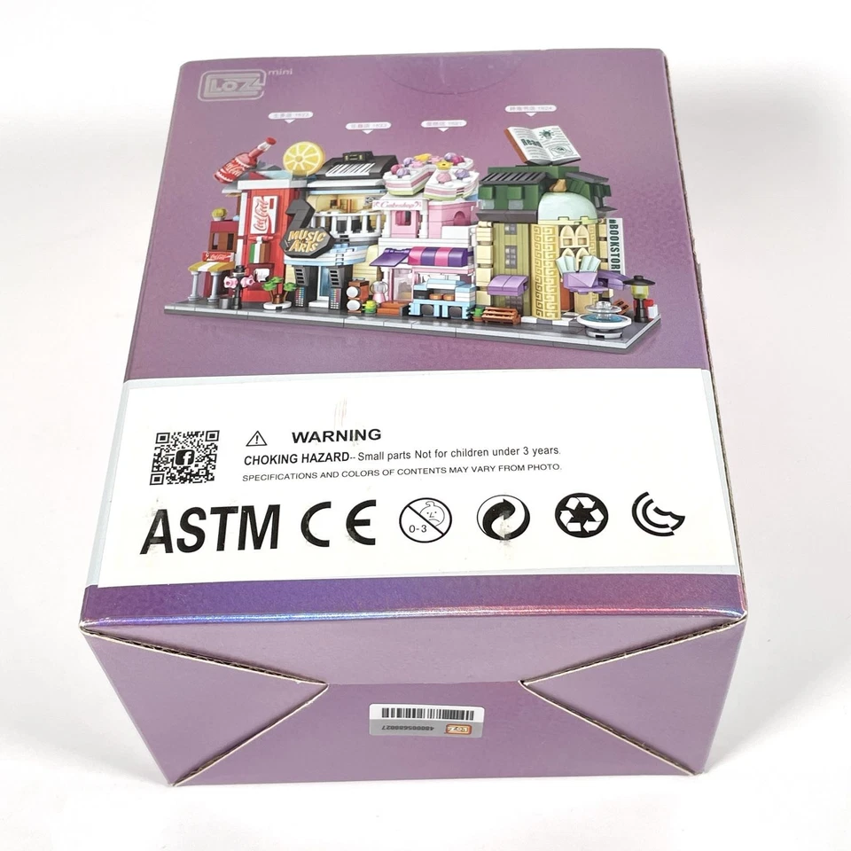 LOZ Street Mini Set 1622 MINI BRICKS! New! Cola Store - Ships from USA - Image 4 of 4