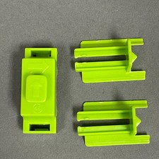 Marble Mania Dual Velocity Techno Gears Green 45 25 Replacement Parts Lot of 3