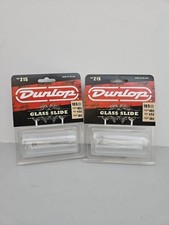 2 Pack Dunlop 215 Pyrex Glass Slide - Medium - Heavy Wall Thickness