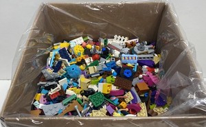 LEGO Bricks and Parts Bulk Lot Mixed Colors Plates Specialty Pieces 8 Pounds