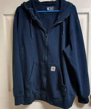 Carhartt FR 2XL TS4982-FRM Flame Resistant Full Zip Hoodie CAT3 2112 B Cintas