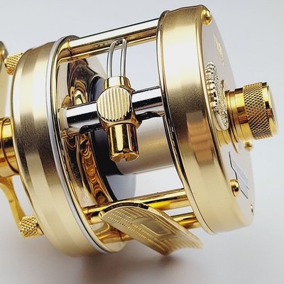 Abu Ambassadeur Custom 4500C All Gold New No Box Baitcasting Reel