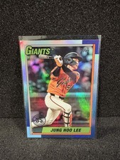 JUNG HO LEE 2025 Topps Update Series #U90-21 35th Anniversary Foil SF GIANTS
