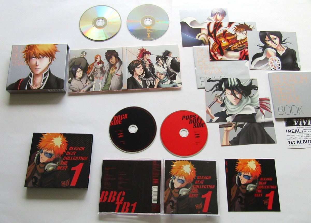 BLEACH CD THE BEST, BEST TUNES, TRAX, BERRY, Beat Collection set