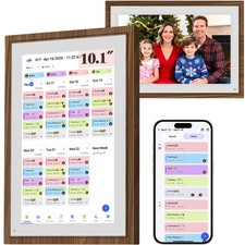10.1" Digital Calendar Touchscreen Chore Chart Family Planner Wall Desk