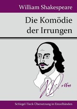 Die Komdie der Irrungen by William Shakespeare (German) Paperback Book