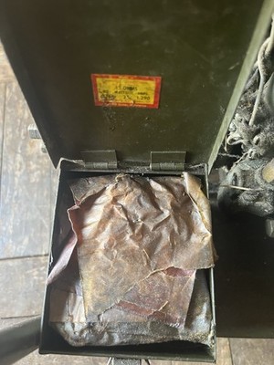 Vintage Korean War US Army Signal Corps Portable Field Generator