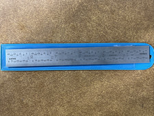 16R Made In USA 6" Rule 32nds, 64ths, 50ths, 100ths