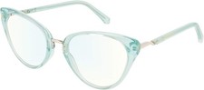 Prive Revaux Modern CatEye Multi-Focus Lens Blue Light Glasses in Baby Blue 53mm