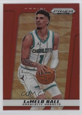 2024-25 Panini Prizm Deca Red Prizm 30/199 LaMelo Ball #109 pe8