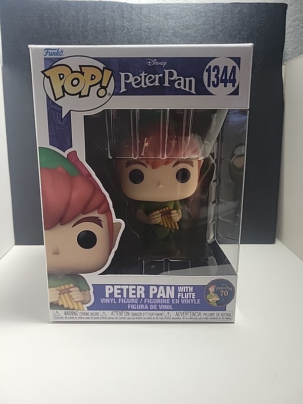 Funko Pop! Disney - Peter Pan 70th #1334 Peter Pan with Flute (MIB)