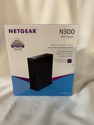 Netgear N300 Wireless Router WNR 2000v.5 / 2.4GHz Wi-Fi band 5 fast Ethernet