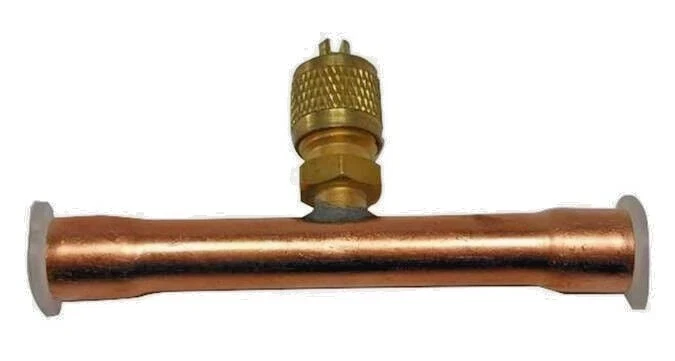 JB INDUSTRIES Refrigeration, A/C, Refrigerant Access Tee For 3/8" OD Lines, Part#3100