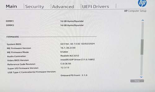 HP Pro Mini 400 G9 i5-12500T 2.0GHz 32GB DDR4 RAM 512GB NVMe SSD Windows 11 Pro - Picture 15 of 16