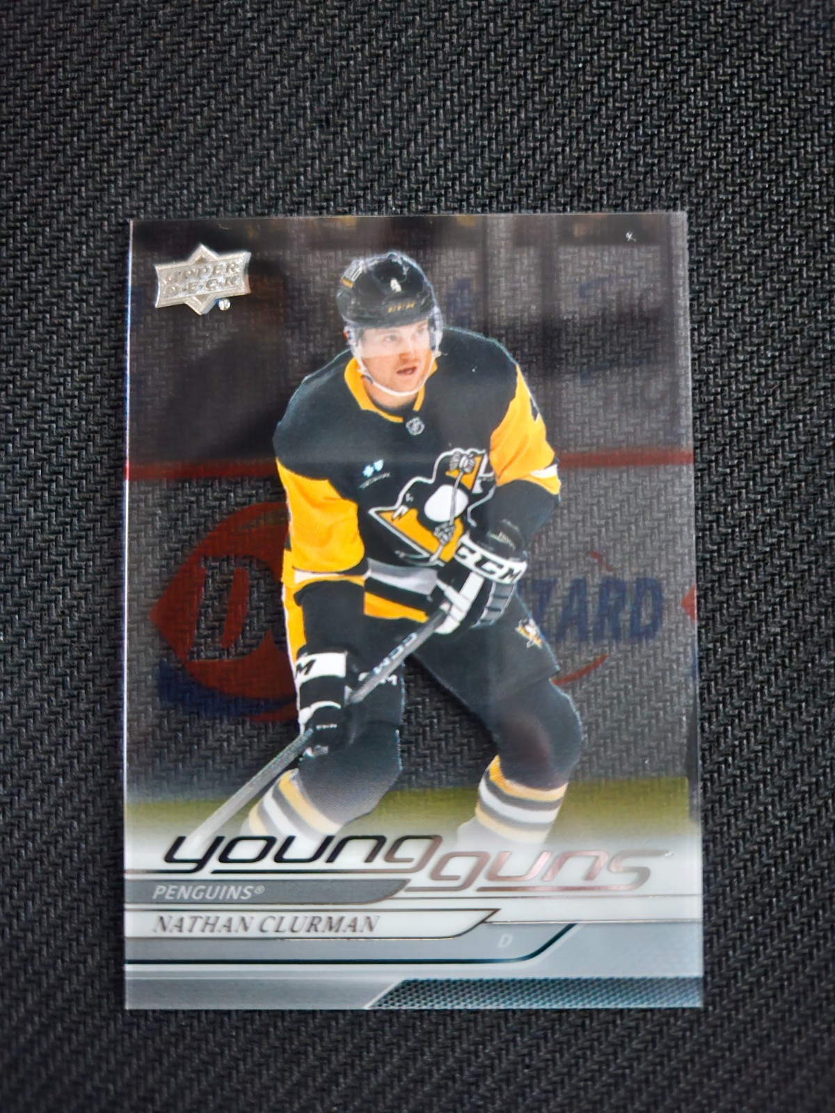 2024-25 Upper Deck Young Guns Clear Cut #729 Nathan Clurman - Penguins
