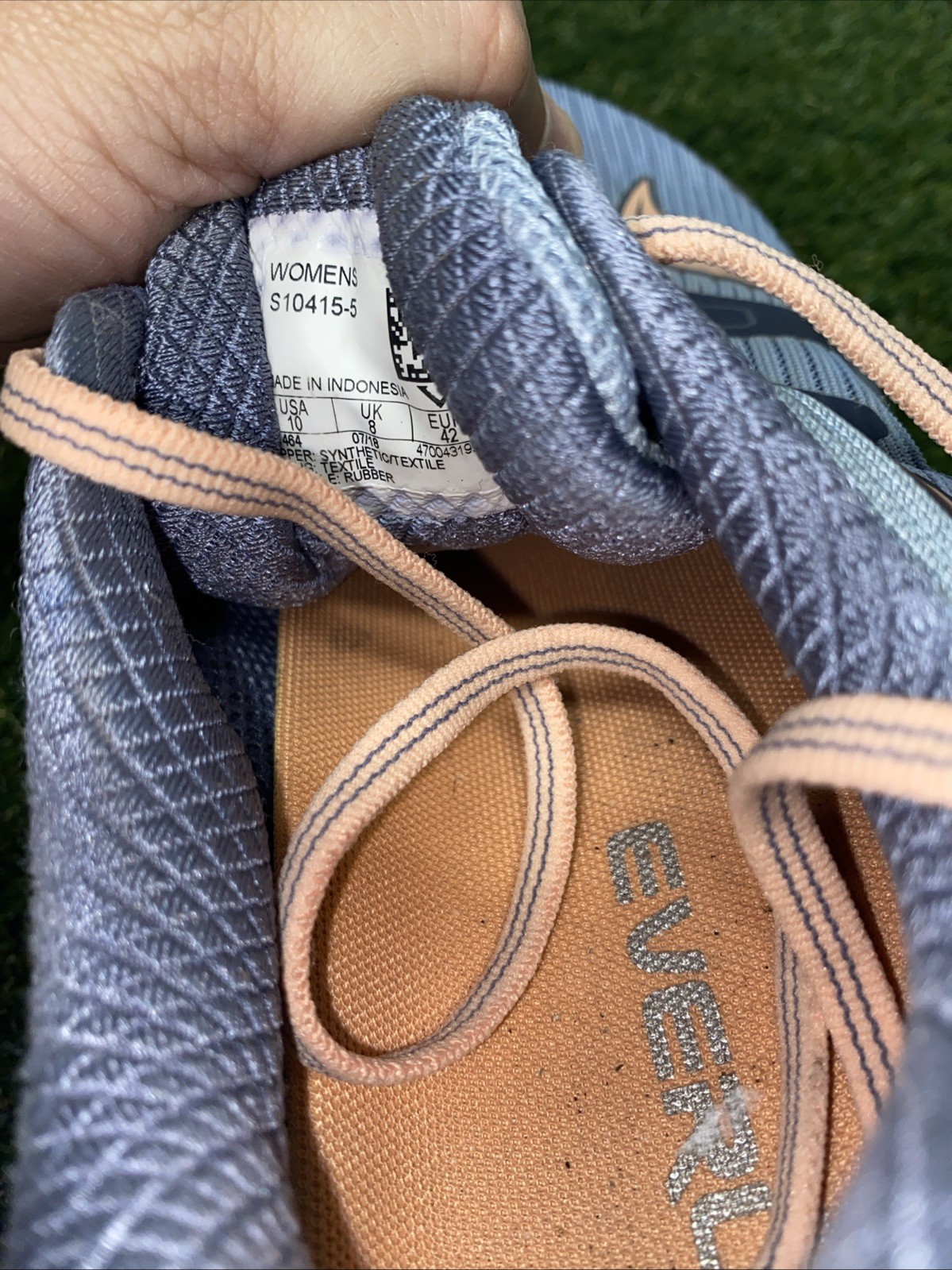 Saucony Guide ISO Running Shoe Women's Slate Blue/Peach S10415-5 - Size 10 thumbnail 6