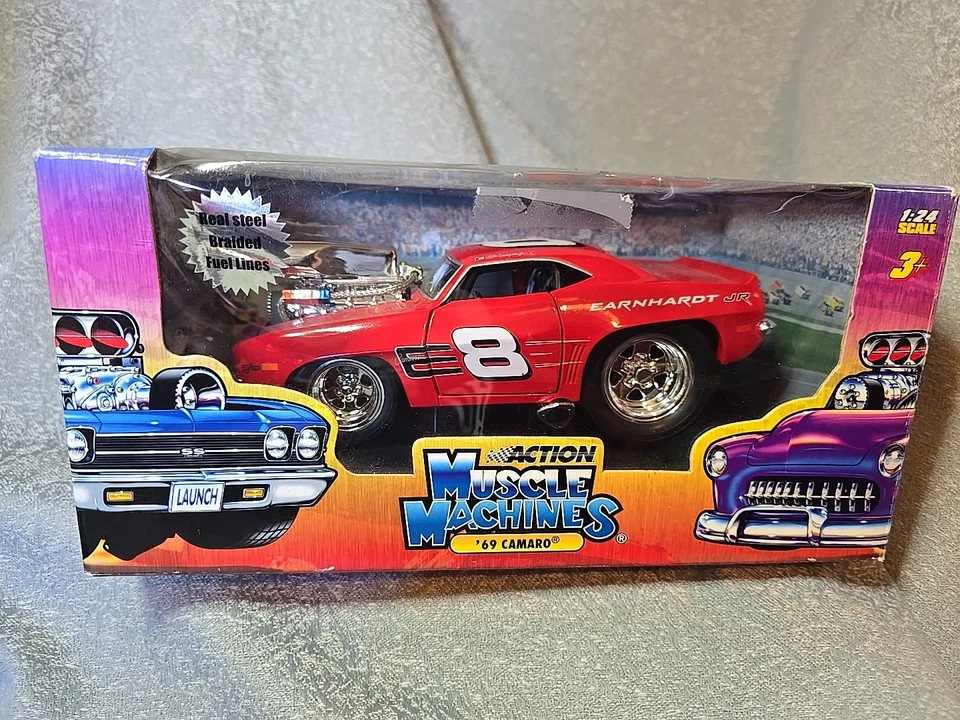 Dale Earnhardt Jr, #8. Muscle Machines 69 Camaro, Flawless Condition. - Image 3 of 3