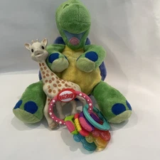 Nuby Luv n' Care Tickle Toes Turtle- Laughing Sound When Toes Pushed,  BUNDLE