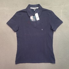 Brooks Brothers Polo Shirt S Boys Performance Navy Blue NWT Short Sleeve Logo
