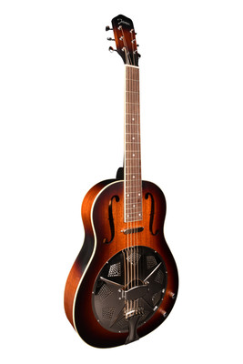 Johnson JR-812E-SB Resonatorgitarre Single Cone, Pickup, Sunburst