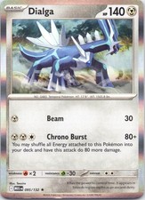 Dialga 095/132 Rare Mega Evolution Pokemon Holo Near Mint