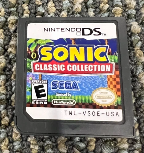 Sonic Classic Collection Nintendo DS Cartridge Only Authentic Tested