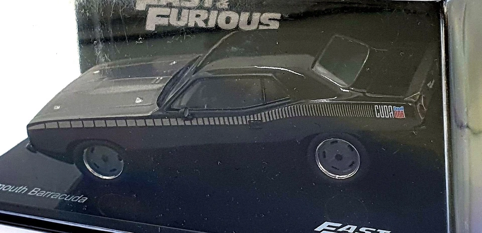 DeAgostini 1/43 Scale F220CMC032 Fast and Furious Plymouth Barracuda - Black - Image 2 of 4