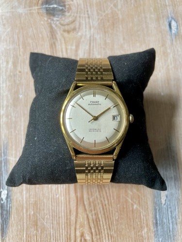 Parat automatic 1965, date 25 jewels, 34mm, WORKING - Bild 1 von 12