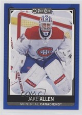 2021-22 O-Pee-Chee Blue Border Jake Allen #345 13vr