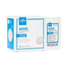 Aegis CHG-Impregnated Foam Disc AEG001S - Box of 10