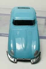 VINTAGE AURORA JAGUAR COLOR AQUA -1960  s HO SLOT CAR BEAUTIFUL NEAR MINT BODY 