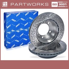 2x Bremsscheiben für PORSCHE 996 997 3.4 3.6 Carrera HINTEN