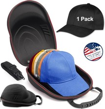Estuche de viaje para gorras de b isbol, estuche r gido para guardar gorras
