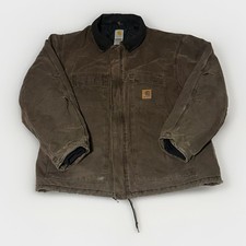 Vintage Y2K 2004 09/04 C26 CHT Chestnut Carhartt Jacket XXL