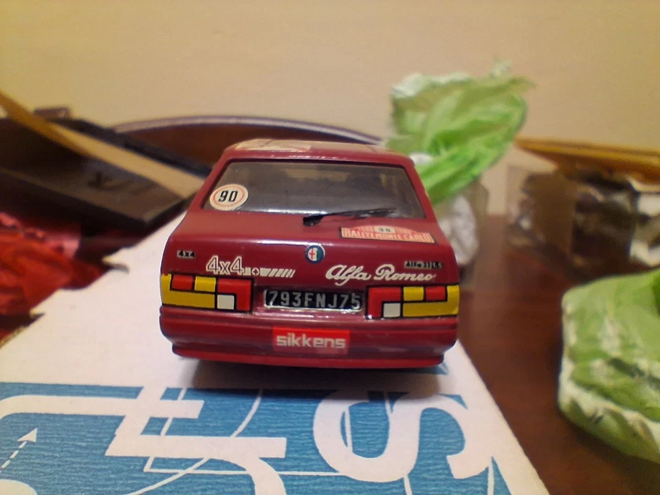 ALEZAN ALFA ROMEO 33 4X4 MONTECARLO 1985 SCALA 1/43 - Immagine 4 di 4