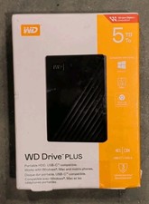Western Digital 5TB Drive Plus Portable HDD (...