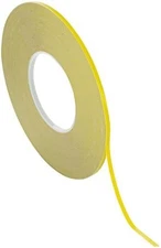 Chartpak Graphic Art Tape, 1/16 W x 648 L Inches, Yellow Matte, 1 Roll