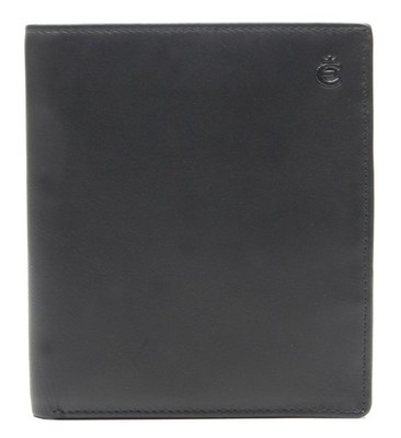 Esquire Logo Billfold Wallet Geldbörse Black schwarz Neu