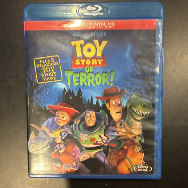 Disney Pixar Toy Story of Terror Blu-ray Digital HD Includes 3 Toy Story Toons
