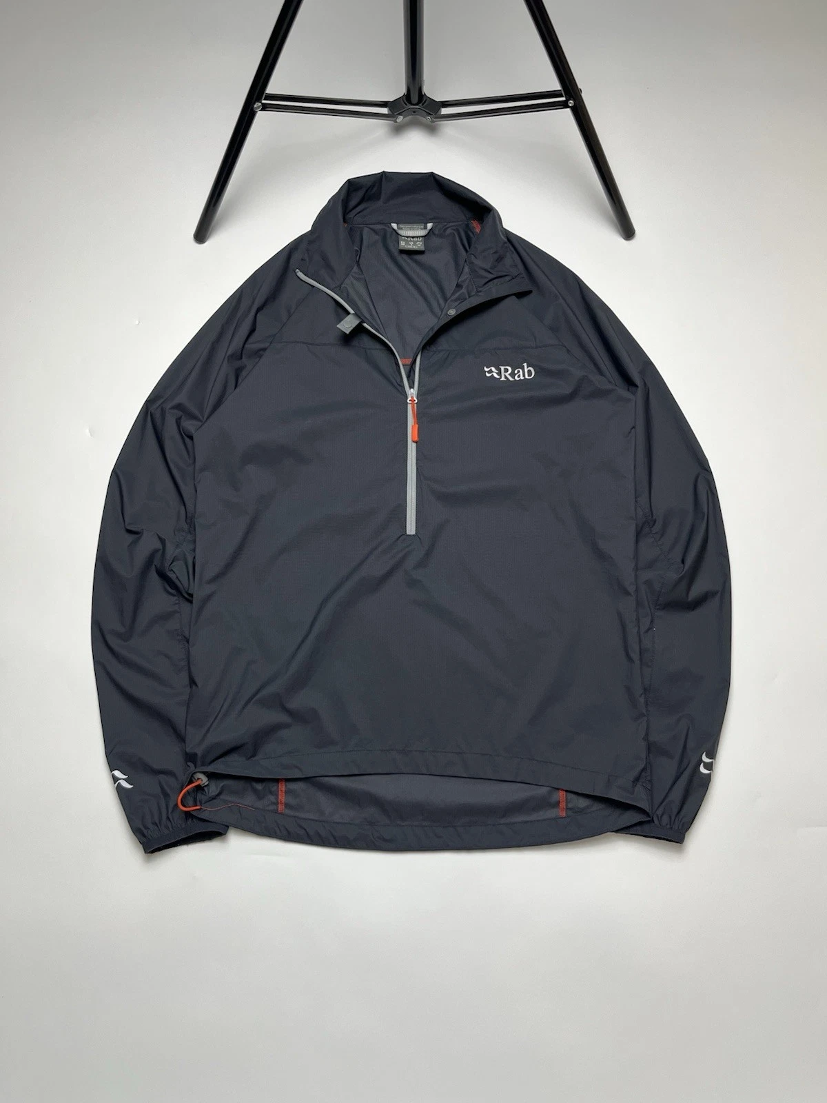 Men’s Rab Windveil Pull On Packable Jacket 1/4 Zip Size S