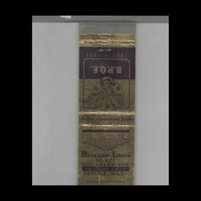 Matchbook Cover BPOE Elks Lodge No. 827 Seattle, WA