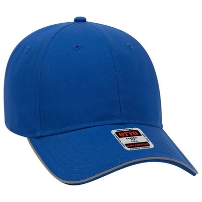 5 Pack Of OTTO CAP Reflective 6 Panel Low Profile Baseball Cap - 19-1261